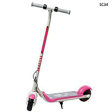 Детска електрическа тротинетка Розов цвят - Е скутер за деца – SC34